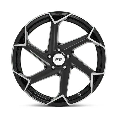 Niche M255 20×10.5 Inch Gloss Black Brushed Wheel – 5×115Mm, +20Mm Offset 1