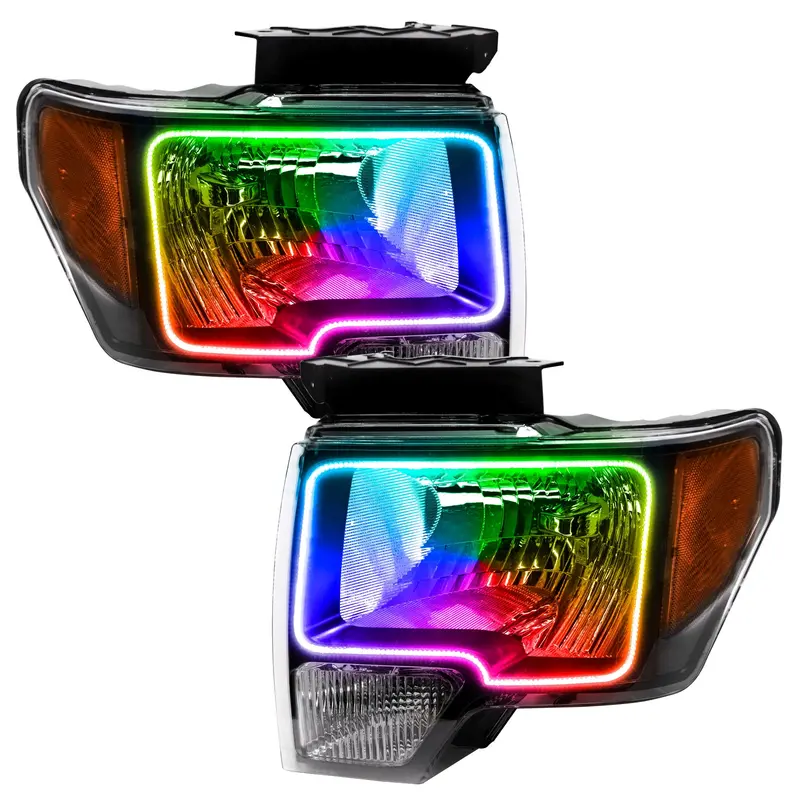Oracle Lighting 7188-334 Led Pre-Assembled Headlights, Black Bezel, Colorshift - No Controller 1