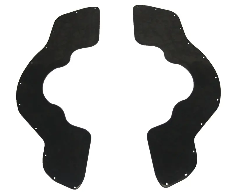 Performance Accessories Gap Guards – Black Polyurethane Trim For 2015–2017 Colorado & Canyon 1