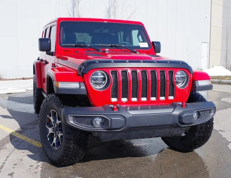 Tough Guard Hood Guard For Jeep Wrangler Jl (2018–Present) – Textured Black, Model Tg7W18 1