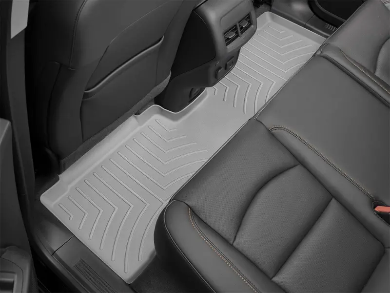Weathertech 4615455 Custom-Fit Grey Rear Floor Liner – Precision Trimmed 1