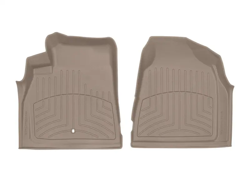 Weathertech Front 3D Floor Mats – Custom-Fit, Multi-Layer All-Weather Protection (452511Im) 1